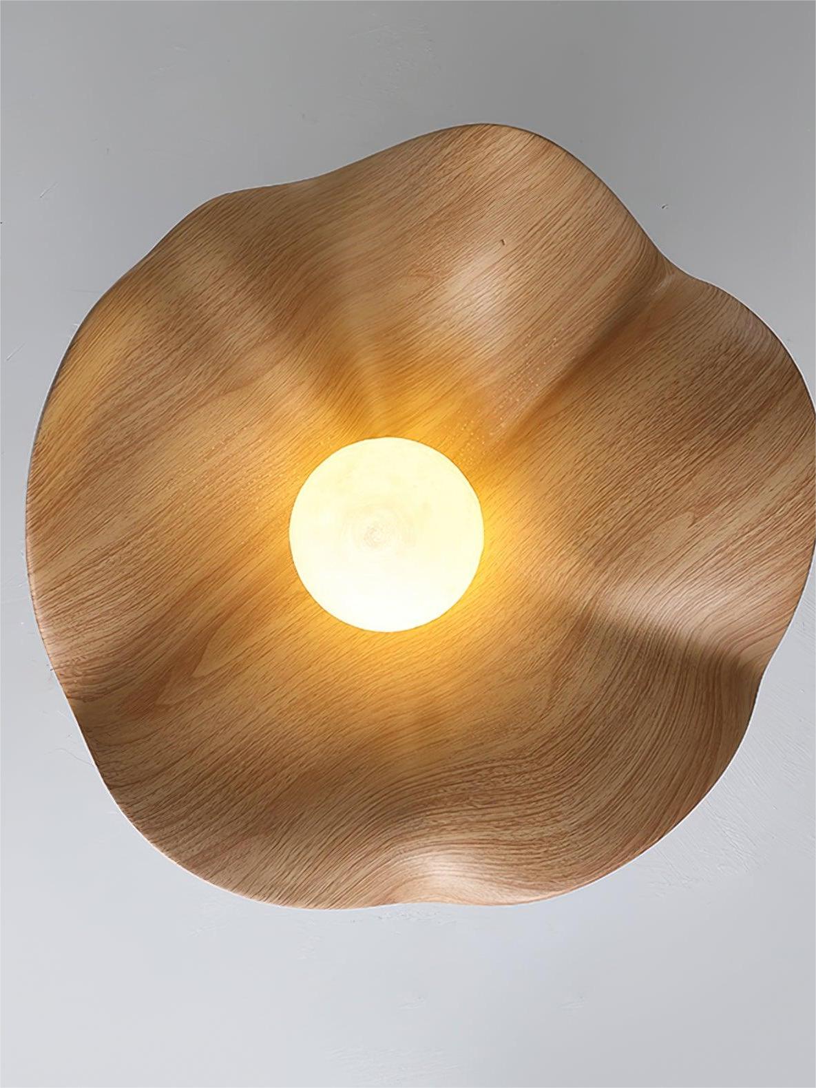 New Modern Simple Walnut Grain Ceiling Light
