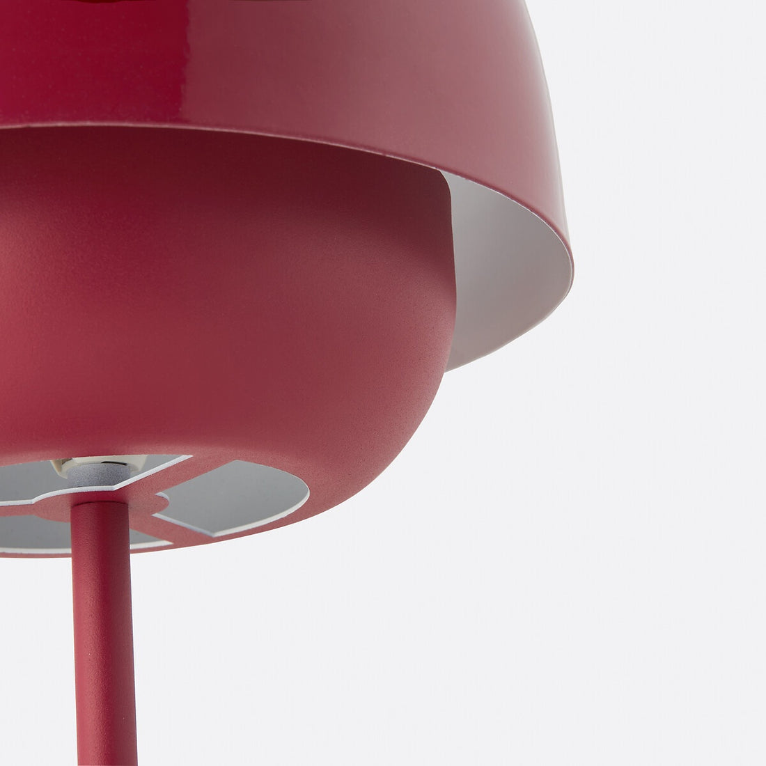 Nordic Mushroom Glass Table Lamp – Stained Glass Bedside Light