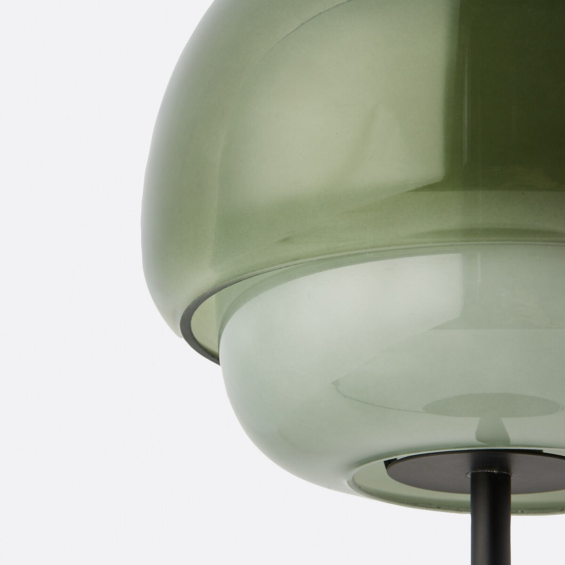 Nordic Mushroom Glass Table Lamp – Stained Glass Bedside Light