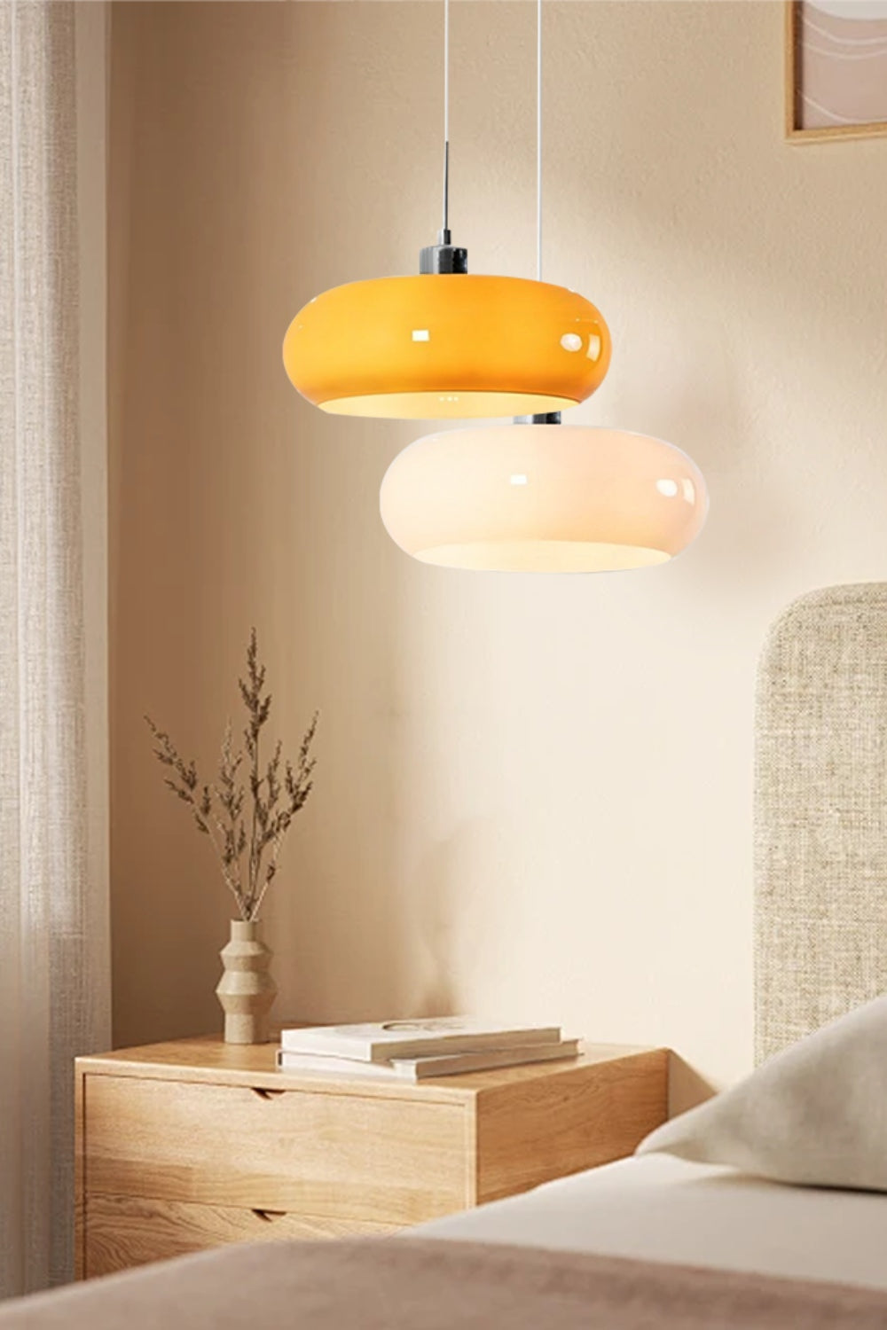 Nordic Metal Bauhaus Glass Pendant Lamp