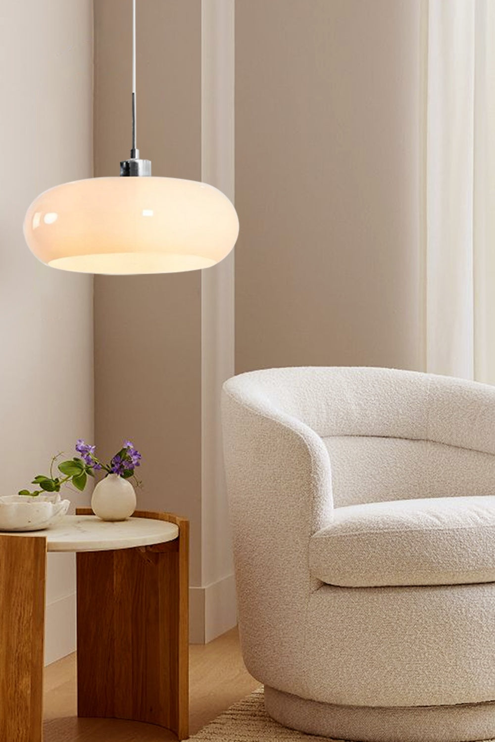 Nordic Metal Bauhaus Glass Pendant Lamp