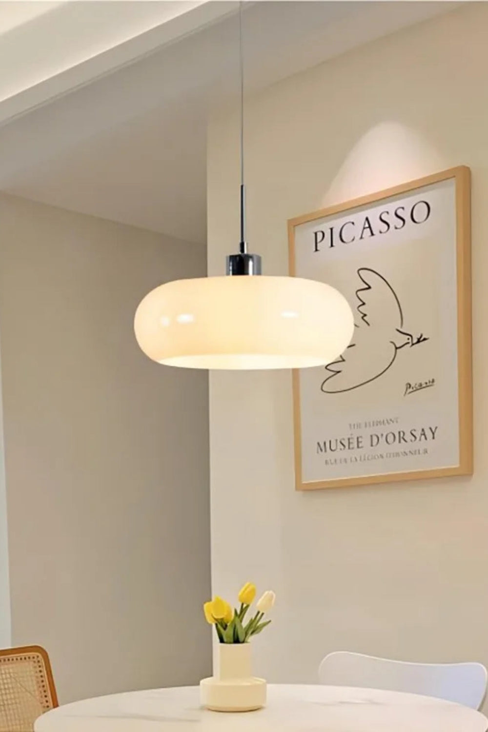 Nordic Metal Bauhaus Glass Pendant Lamp