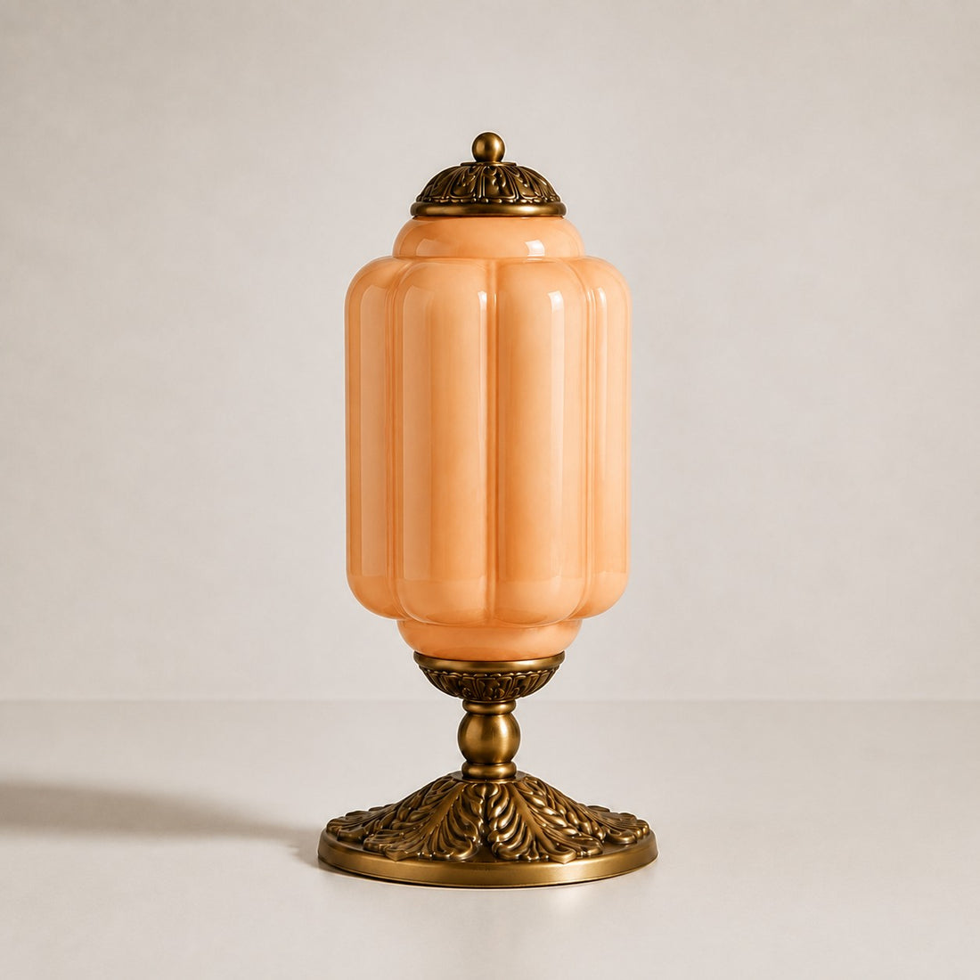 Eloise Milk Glass Table Lamp for Bedroom Decor