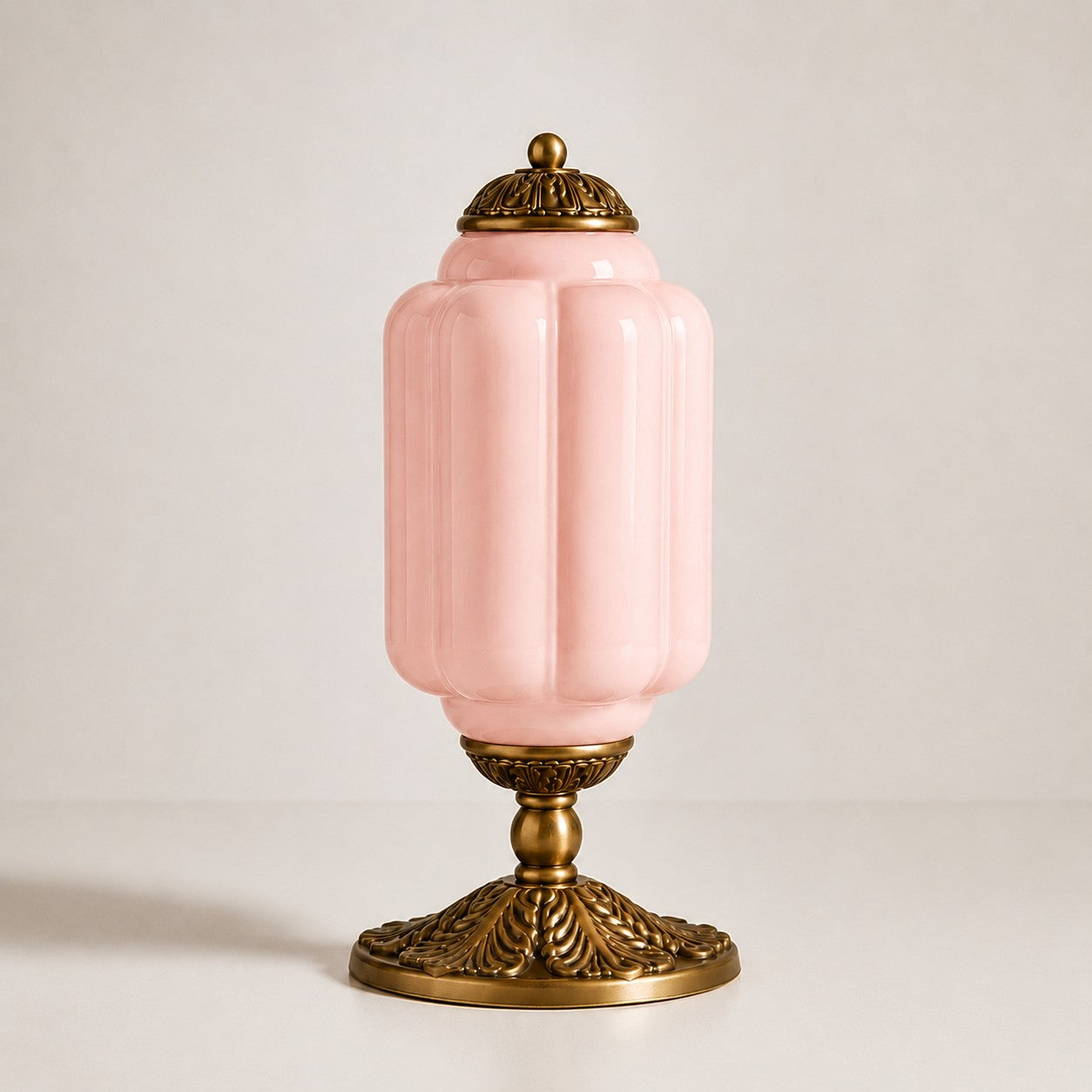 Eloise Milk Glass Table Lamp for Bedroom Decor