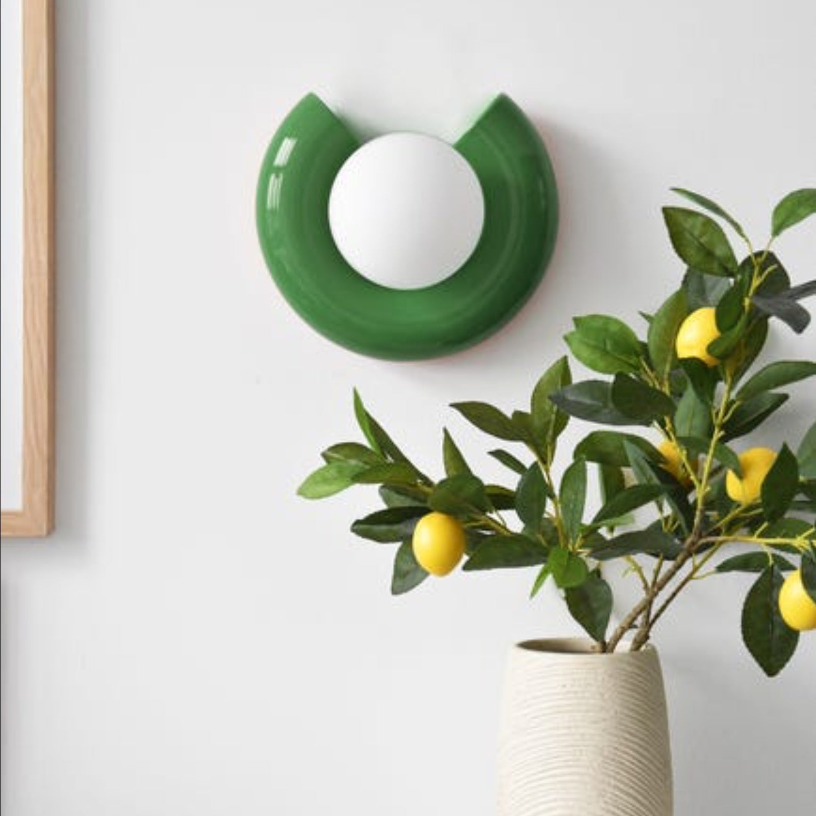 Pop Ceramic Wall Light – Scandinavian Style Wall Sconce