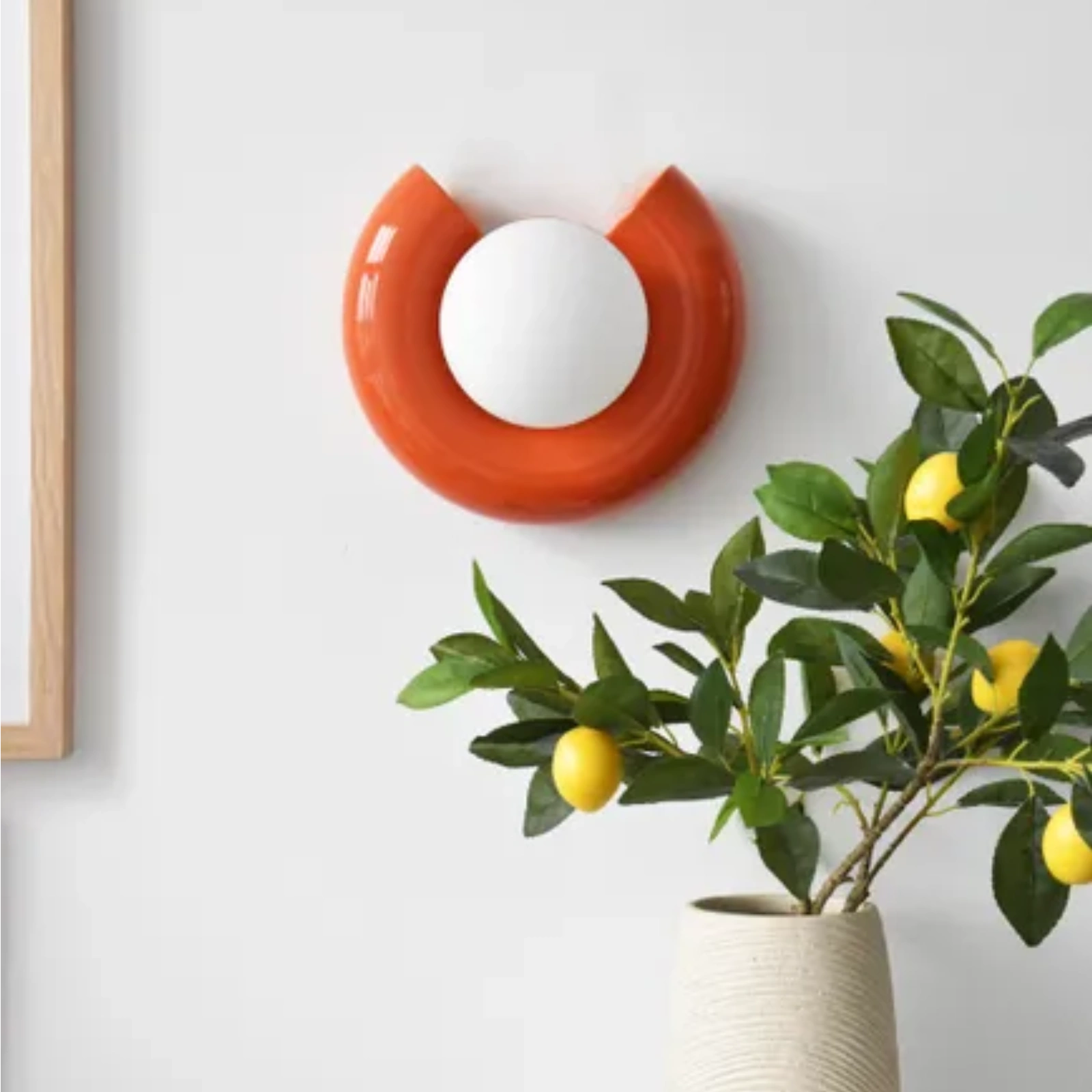 Pop Ceramic Wall Light – Scandinavian Style Wall Sconce