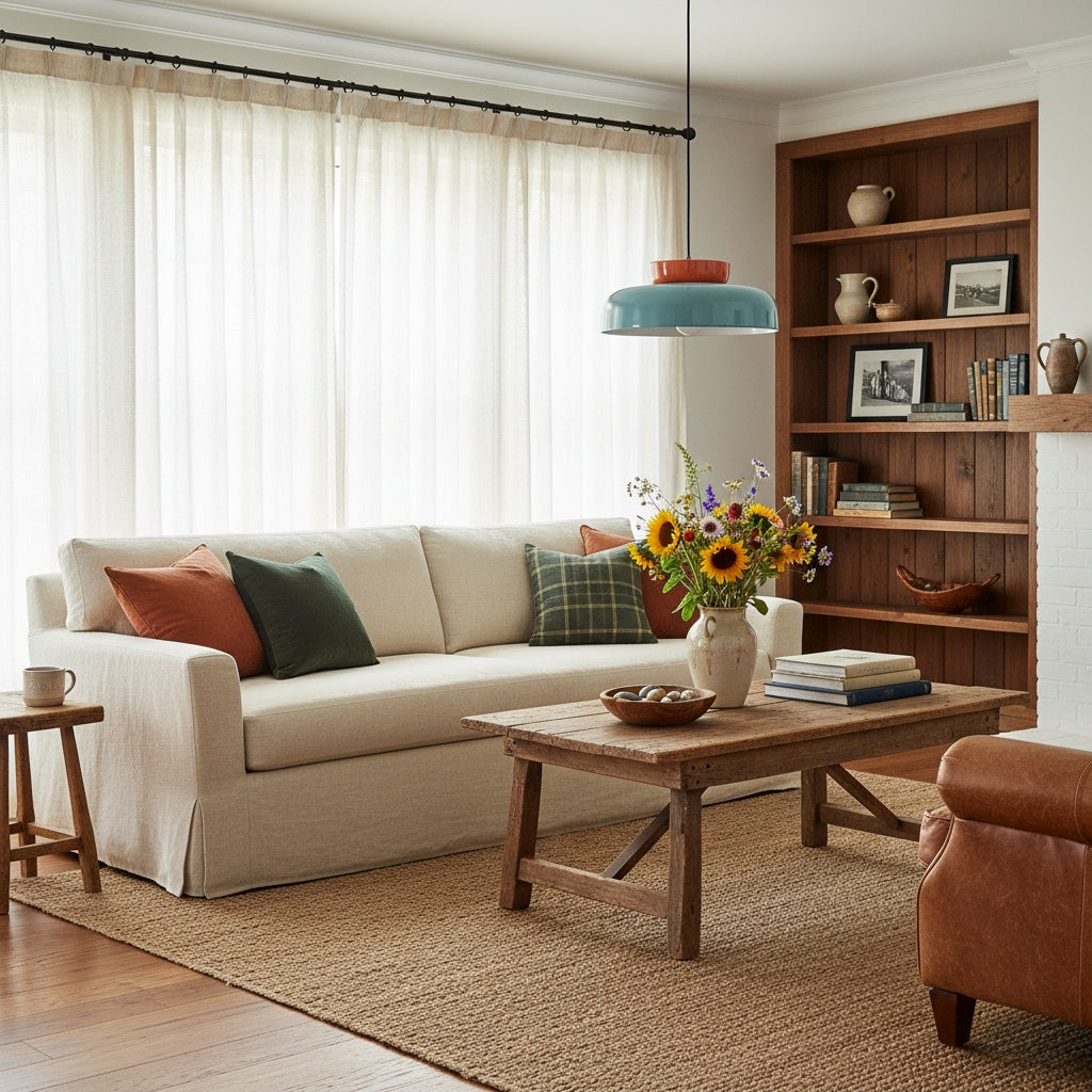 Fiesta Colorful Bowl Shaped Nordic Ceramic Pendant Lamp