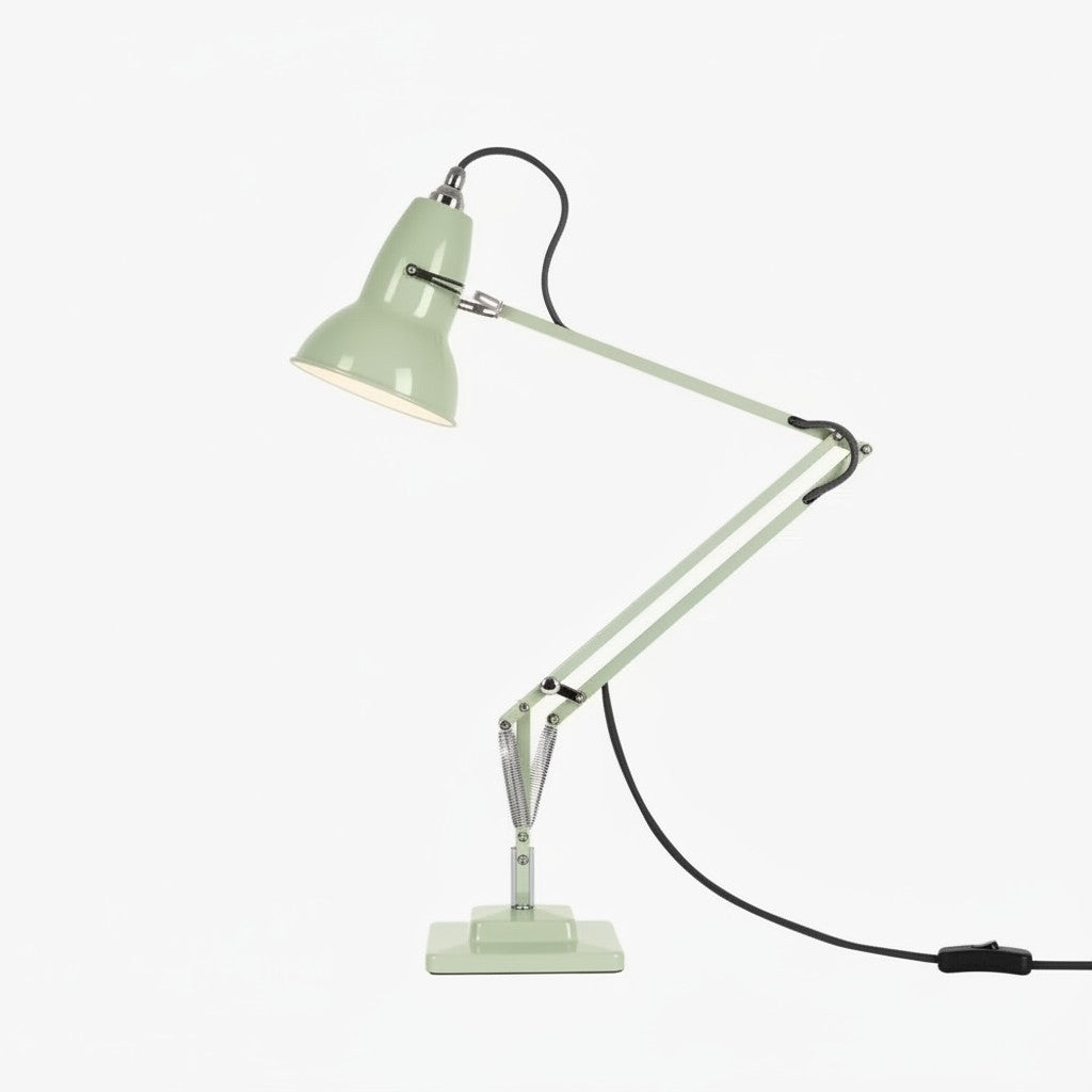 Original 1227 Vintage Metal Task Table Lamp with Adjustable Arm for Study Desk