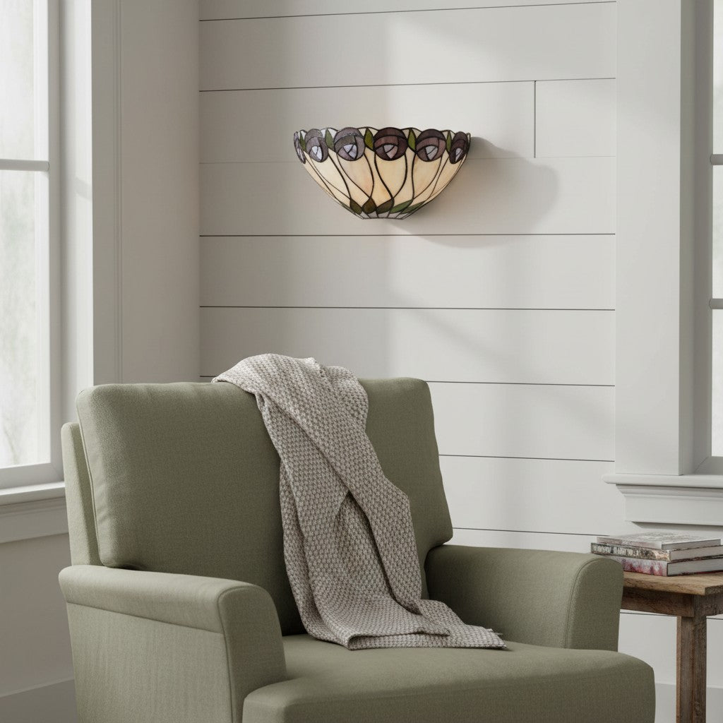 TF Hutchinson Tiffany Wall Light – Stylish Art Deco Fit for Hallway