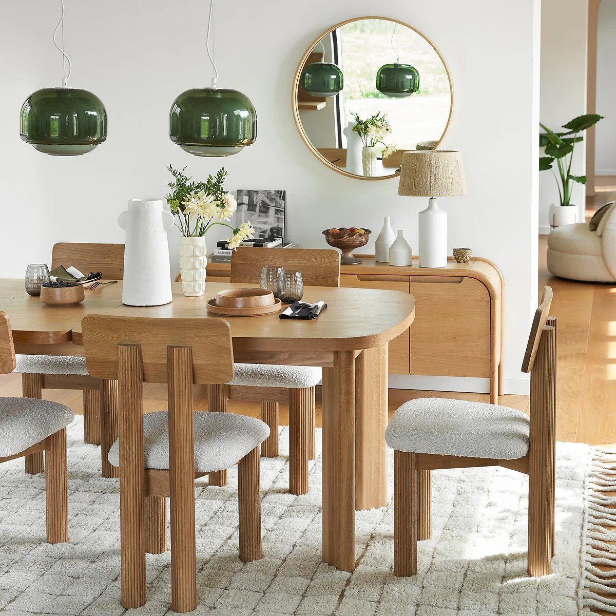 Stained Glass Pendant Lamp – Double Dome Colored Glass Light