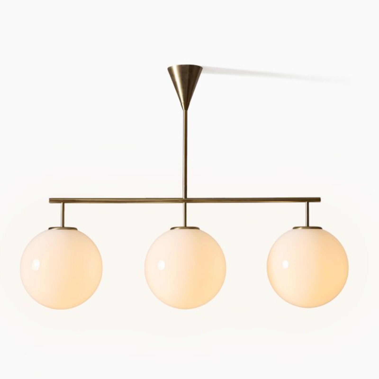 Ulvara Sculptural Globe Pendant Light – Contemporary Linear Chandelier for Living Spaces