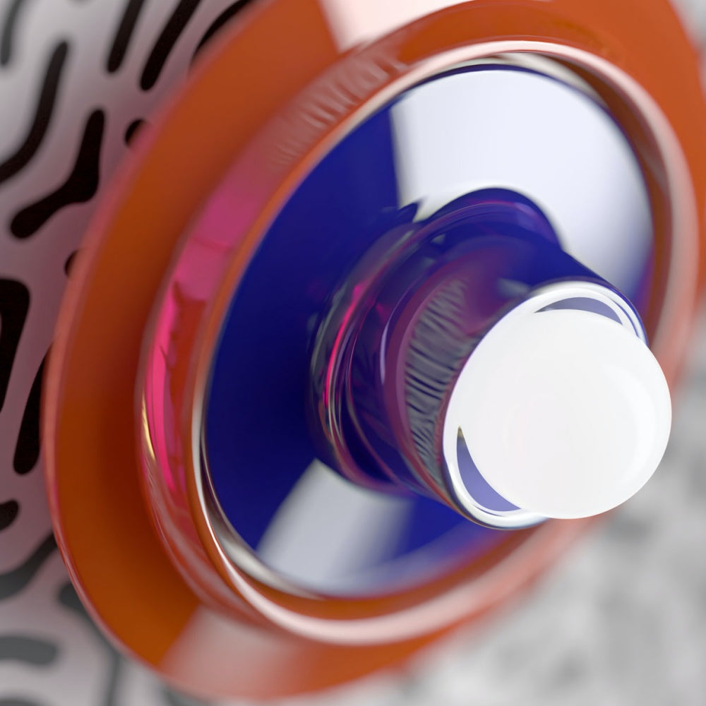 Architectural Ceramic Wall Light – Modern Concentric Form