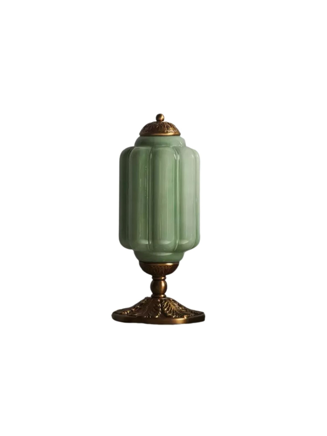 Vintage Glass Led Pumpkin Table Lamp