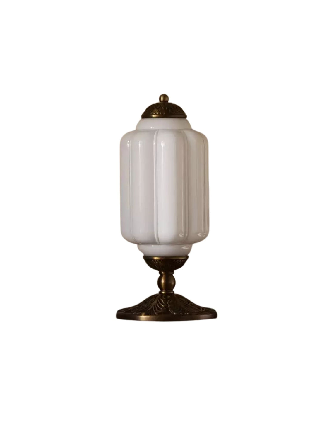 Vintage Glass Led Pumpkin Table Lamp
