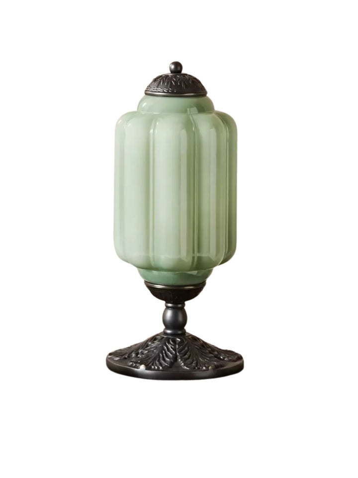 Vintage Glass Led Pumpkin Table Lamp