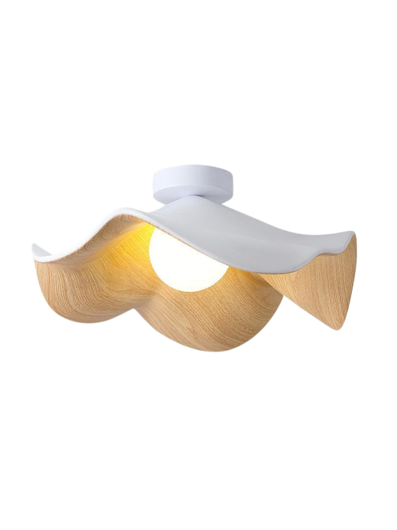 New Modern Simple Walnut Grain Ceiling Light