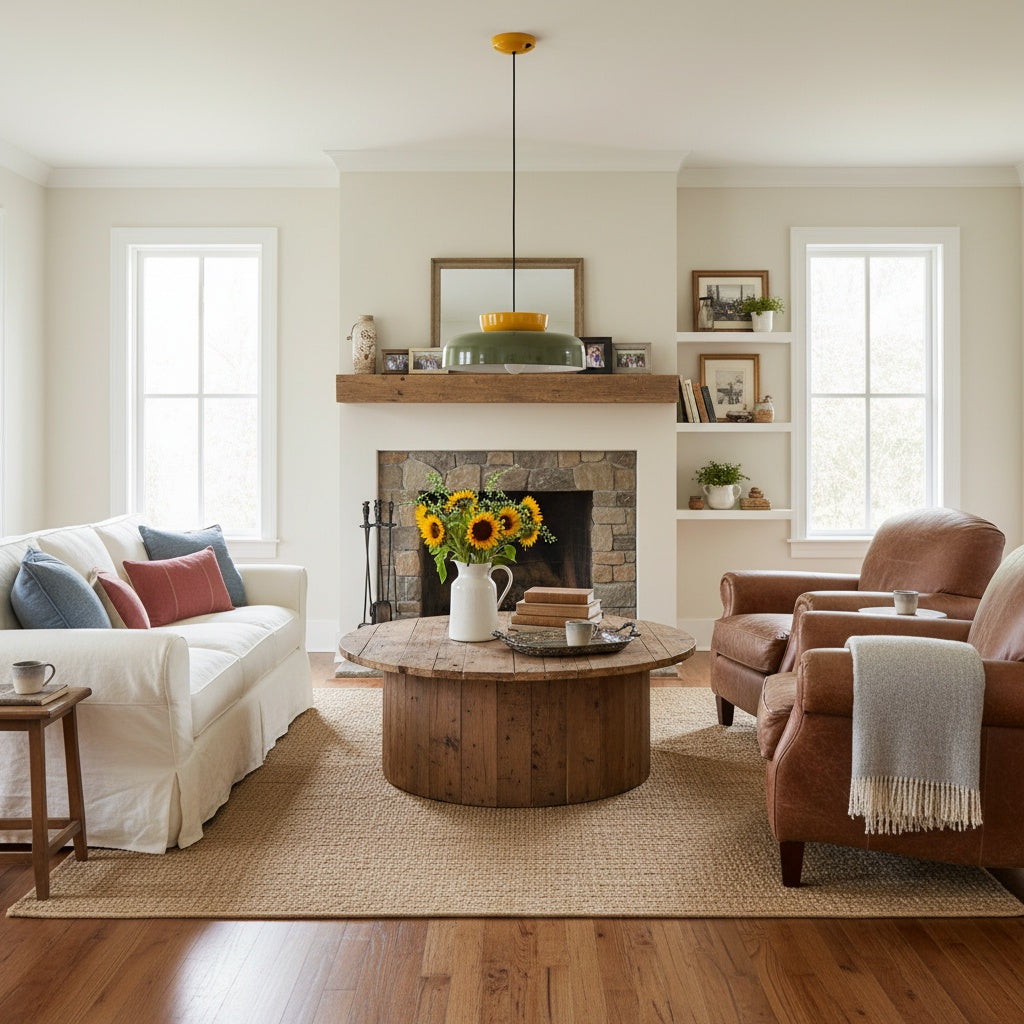 Fiesta Colorful Bowl Shaped Nordic Ceramic Pendant Lamp