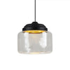 Creative Bell Jar Glass Pendant Light – Clear Zoo-Inspired Hanging Lamp