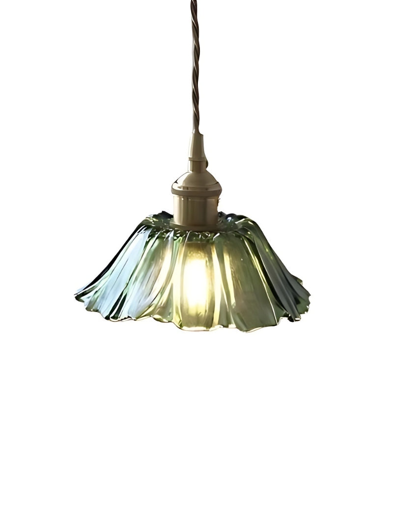 Nordic Flower Glass Pendant Light for Living Room