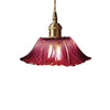 Nordic Flower Glass Pendant Light for Living Room