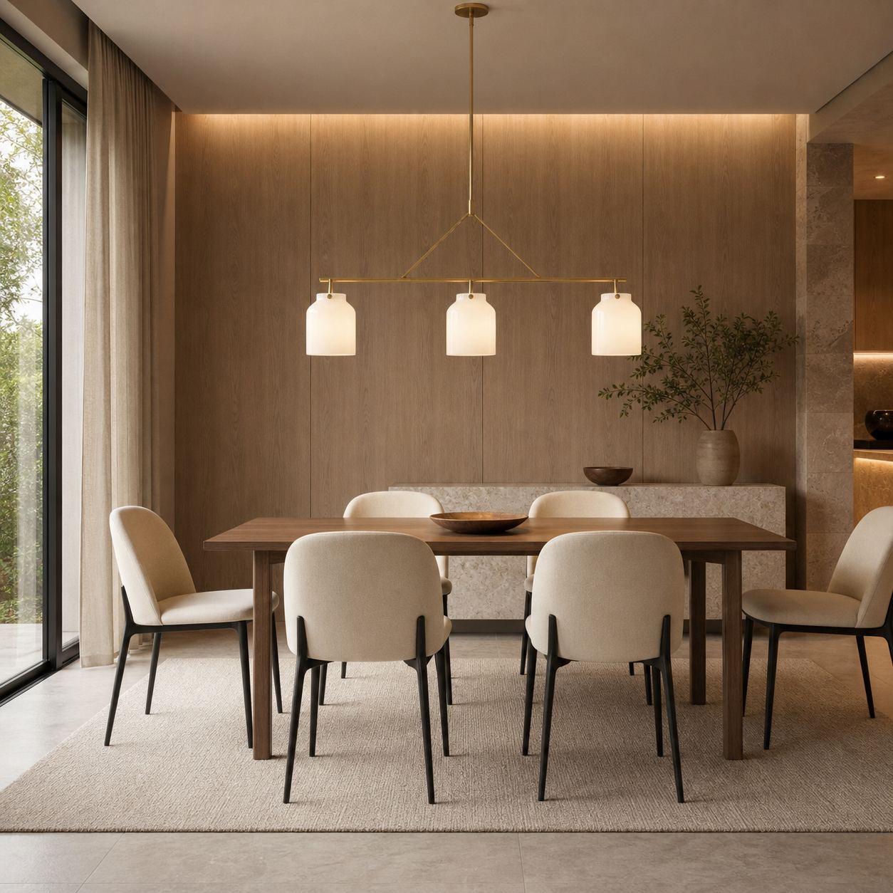 Hanton Modern Metal Pendant Light - Hanging Lamp for Kitchen