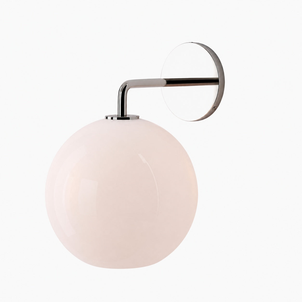 Selvion Artistic Globe Sconce Light - Handcrafted Glass Sculptural Wall Fixture