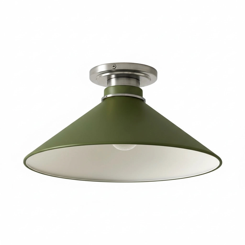 Aurenza Timeless Flush Mount Light - Farmhouse Design with Simple Elegant Charm