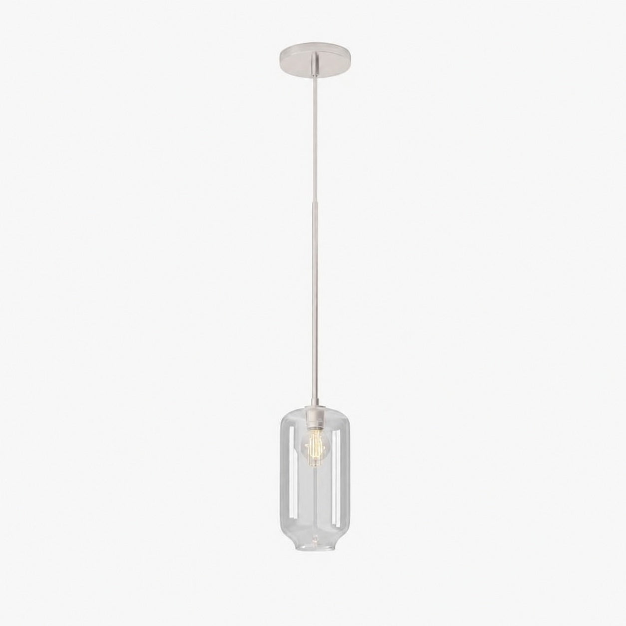 Lumivelle Pebble Pendant Light - Adjustable Glass Shade - Modern Lighting