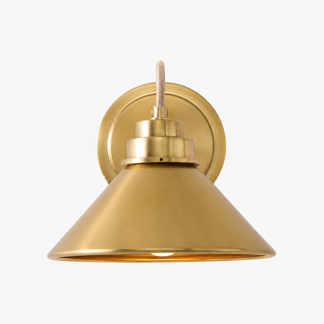 Aurenza Sconce – Farmhouse Wall Light with Metal Accents for Cozy Spaces