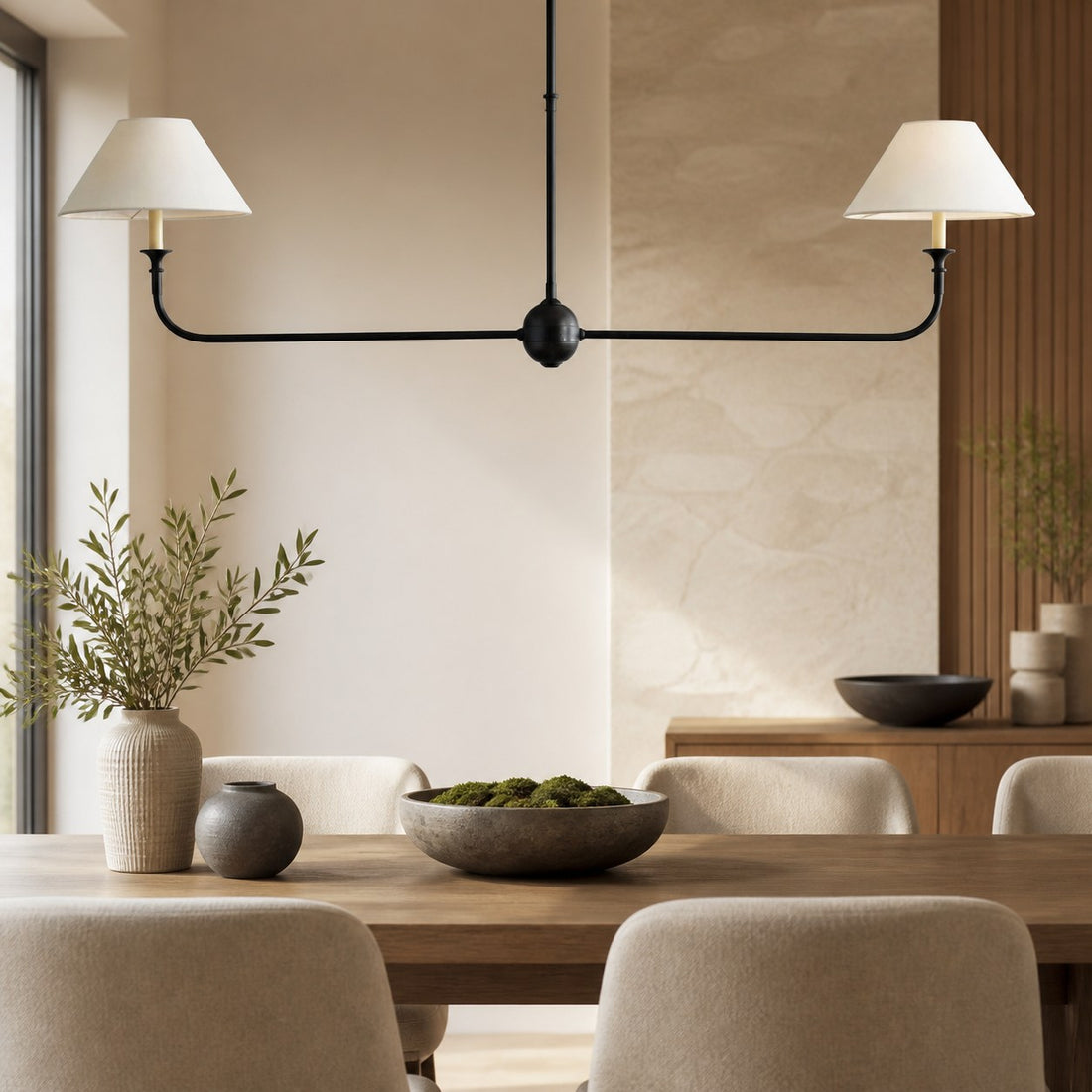 Piaf Grande Modern Industrial Metal Chandelier