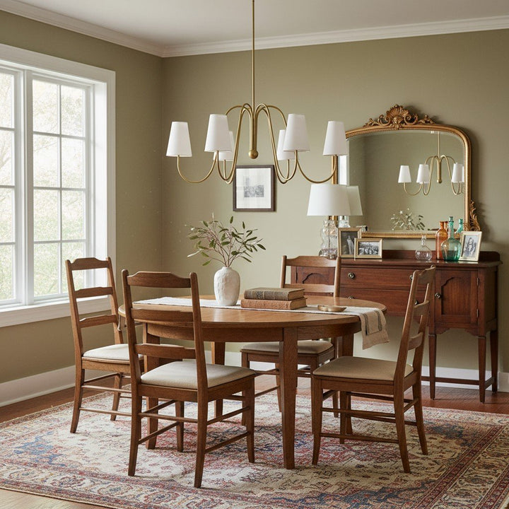 Serena Vintage Metal Chandelier - Multi-Arm Chandelier for Home Interior