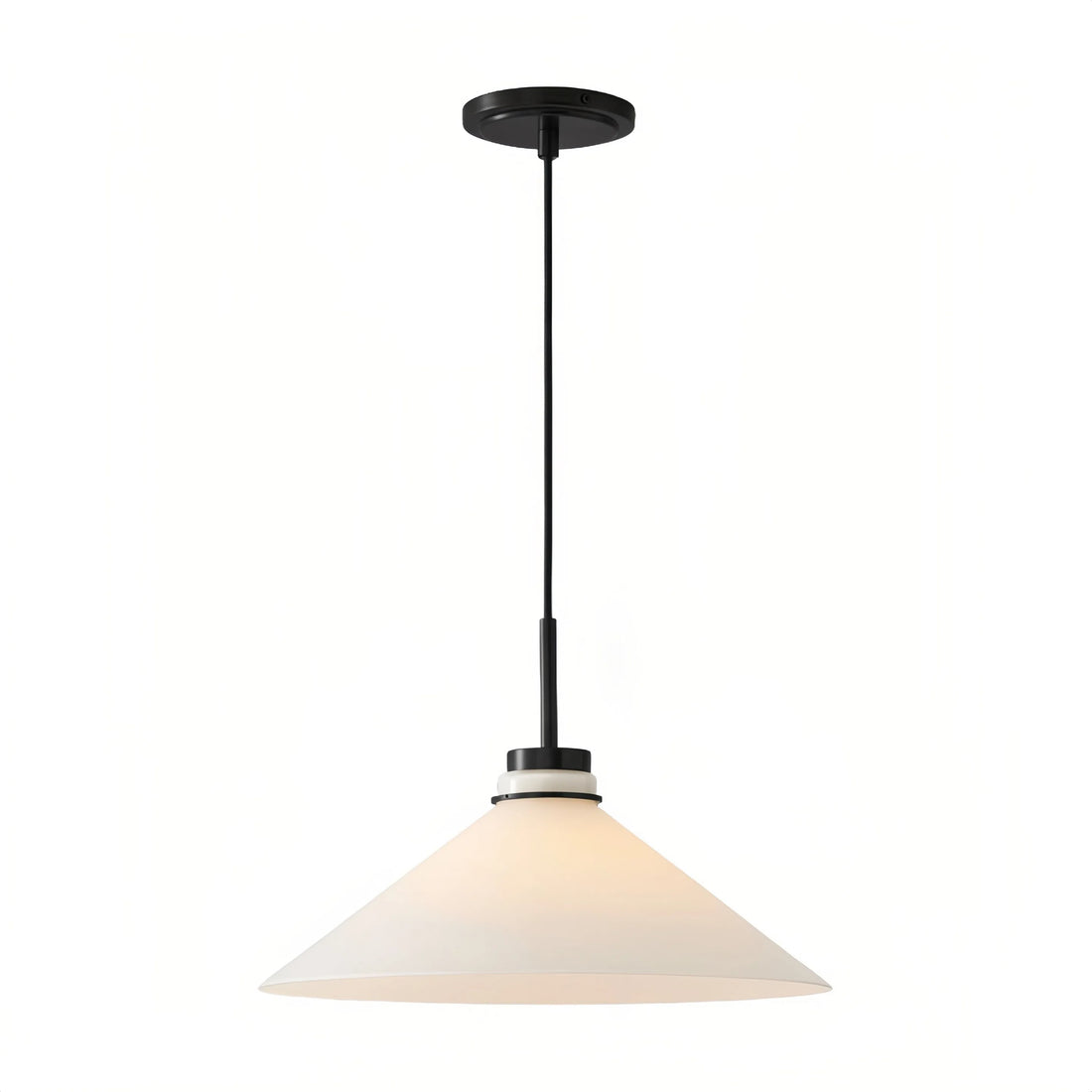 Aurenza Modern Farmhouse Pendant Light - Adjustable Shade for Warm Ambiance