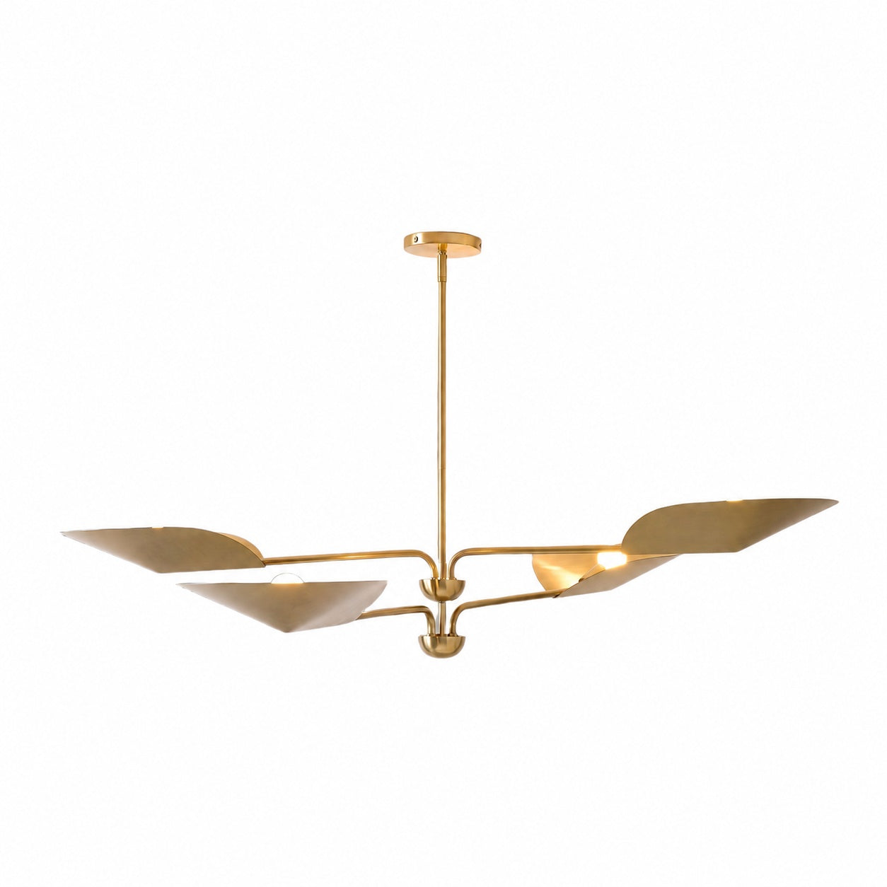 Lutal Bronze Chandelier - Modern Design with Monochromatic Finish