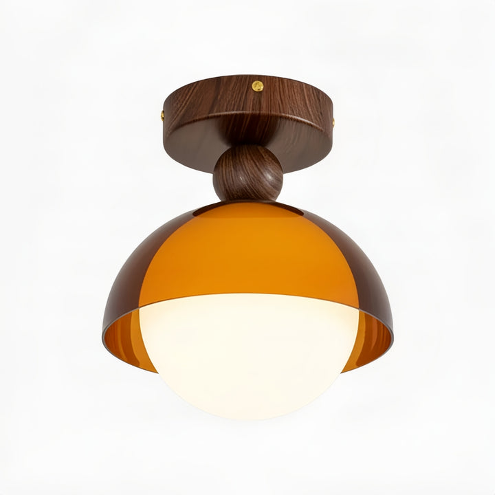 Afterglow Sunset Sculptural Glow Ceiling Lamp Modern Vintage Style for Hallway and Entryway