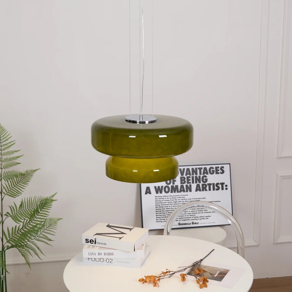 Bohemia Pendant light - Multi Colored Glass Pendant Lamp