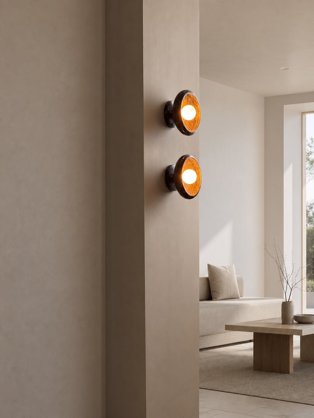 Piedra Marble Wall Lamp