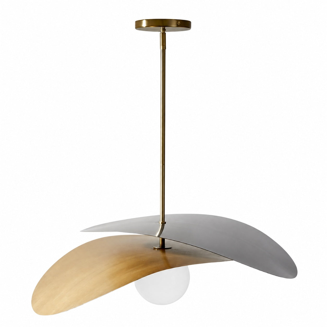 Tynora Pendant Light - Modern with Metallic Finishes and Glass