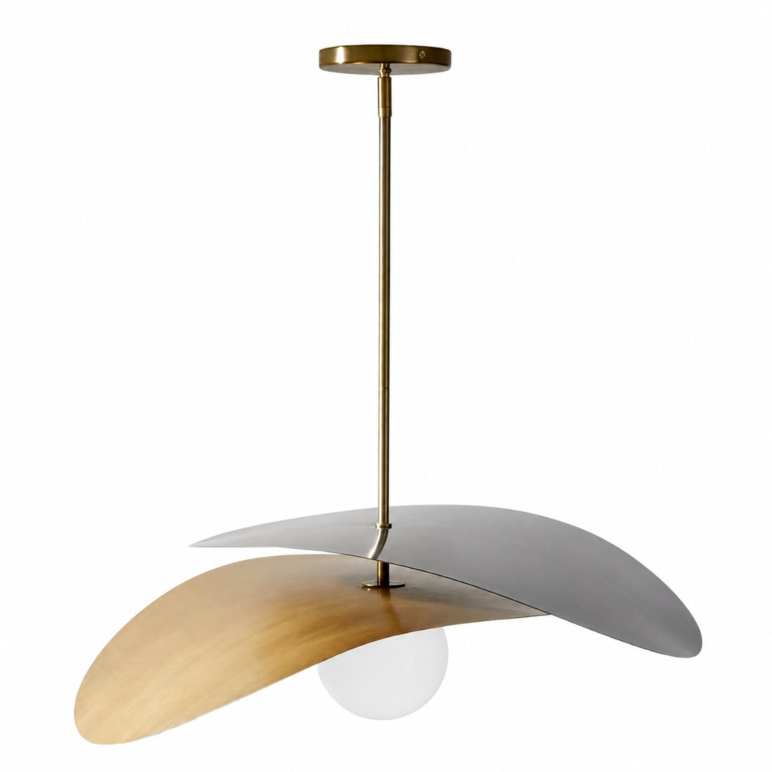 Tynora Pendant Light - Modern with Metallic Finishes and Glass