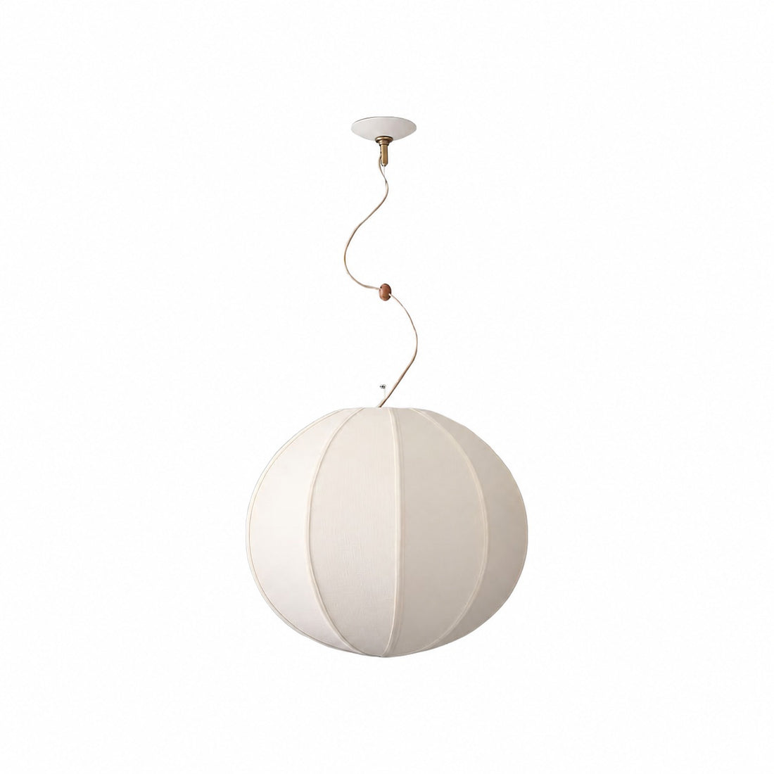 Alvian Adjustable Pendant Light with Linen Shade for Dining Room and Kitchen Island