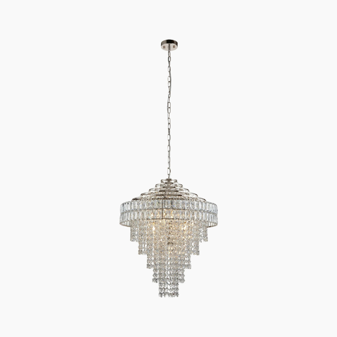 Virelis Style Luxe Crystal Pendant Light – Ambient Lighting for Kitchens & Hospitality Spaces