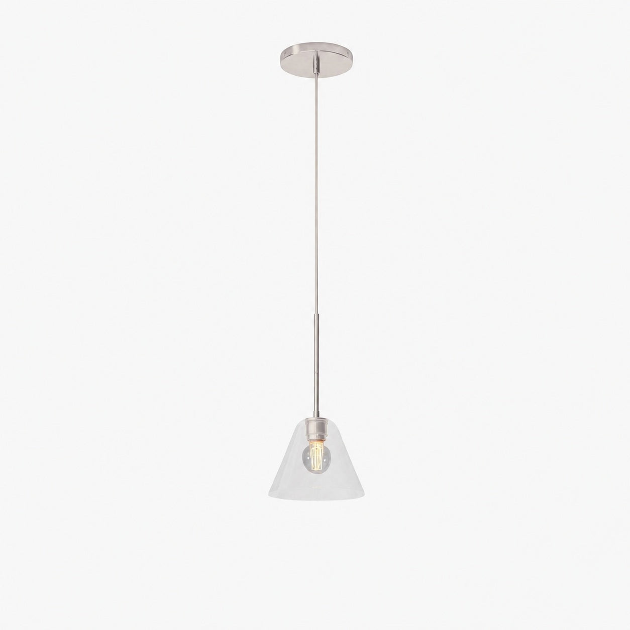 Conica Glass Cone Pendant Lamp – Modern Style Light for Any Room