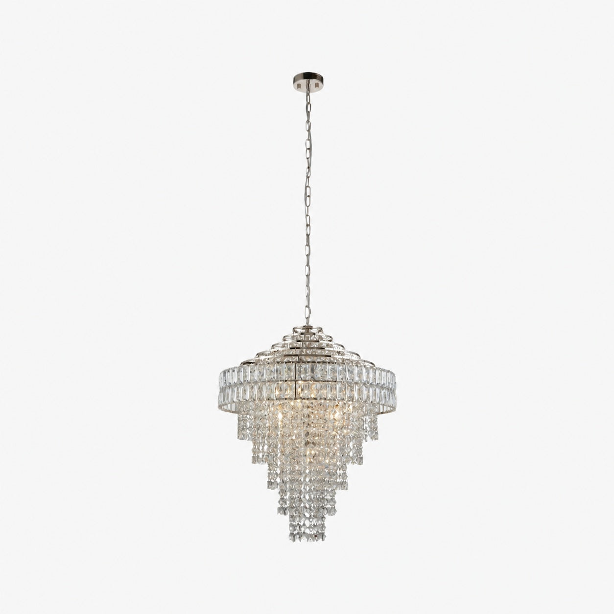 Virelis Style Luxe Crystal Pendant Light – Ambient Lighting for Kitchens & Hospitality Spaces