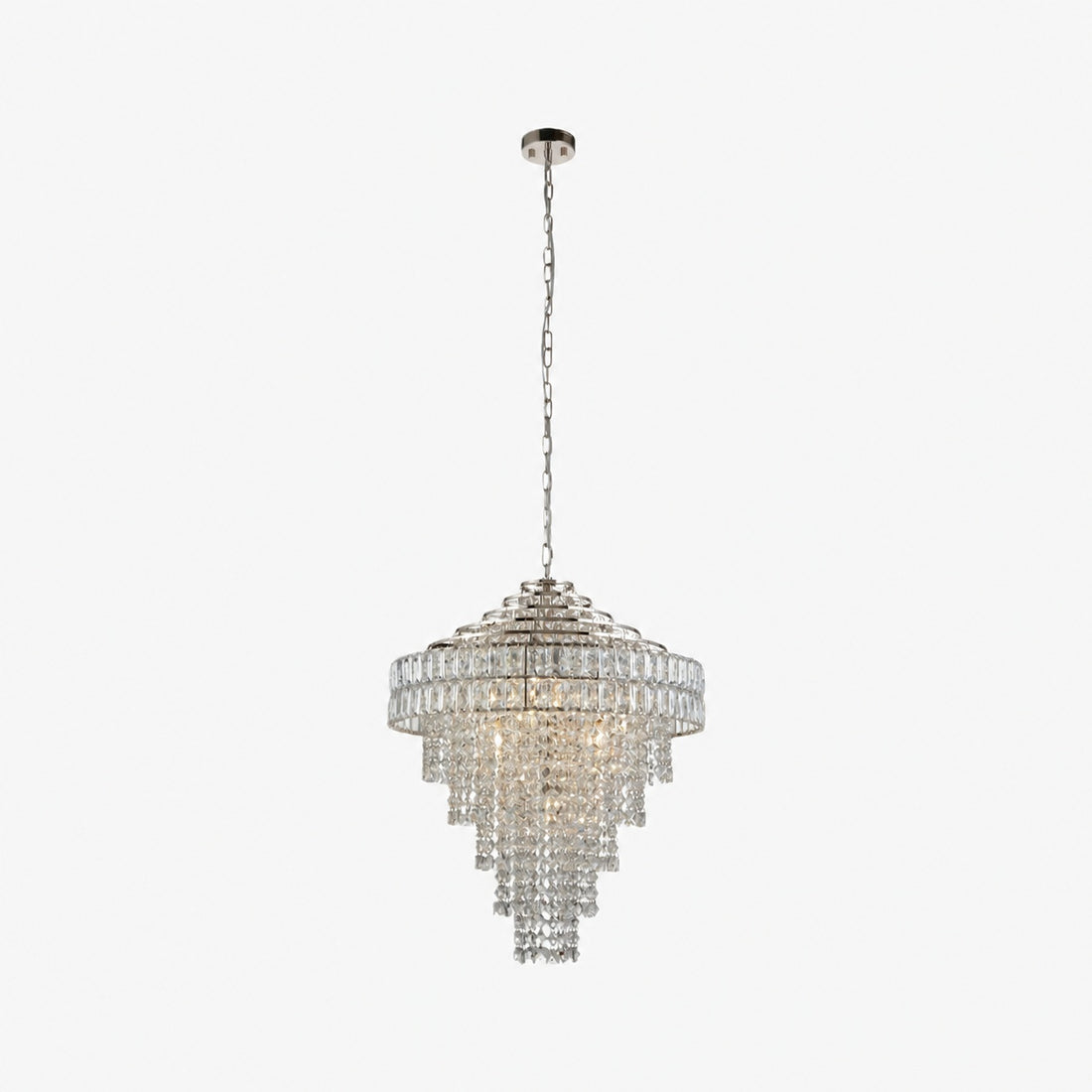Virelis Style Luxe Crystal Pendant Light – Ambient Lighting for Kitchens & Hospitality Spaces