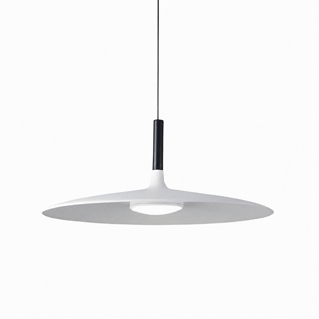 Alphomo Industrial Pendant Light - Minimalist Hanging Lamp for Kitchen Island and Dining Table N04