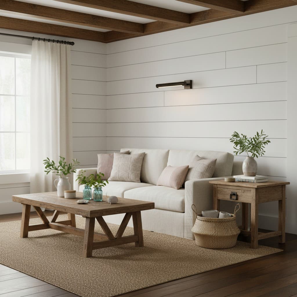 Zorv Sleek Picture Light – Ribbed Metal Frame Wall Light for Art or Photo Display