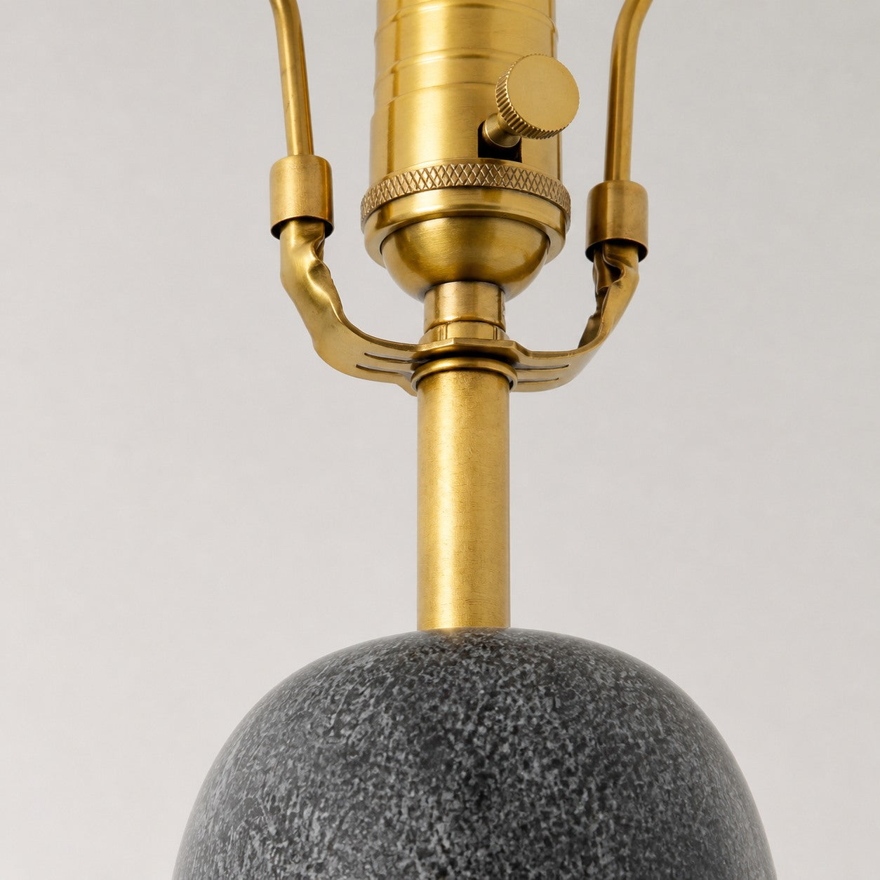 Albi Minimalist Marble Table Lamp – Elegant Fabric Shade Suitable for Any Room