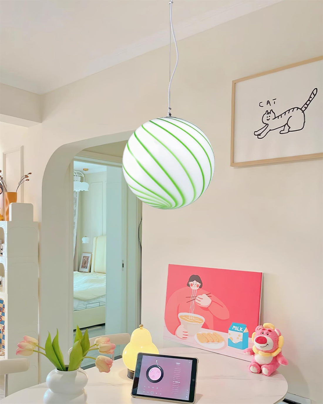 Lollipop Stripe Pendant Lighting