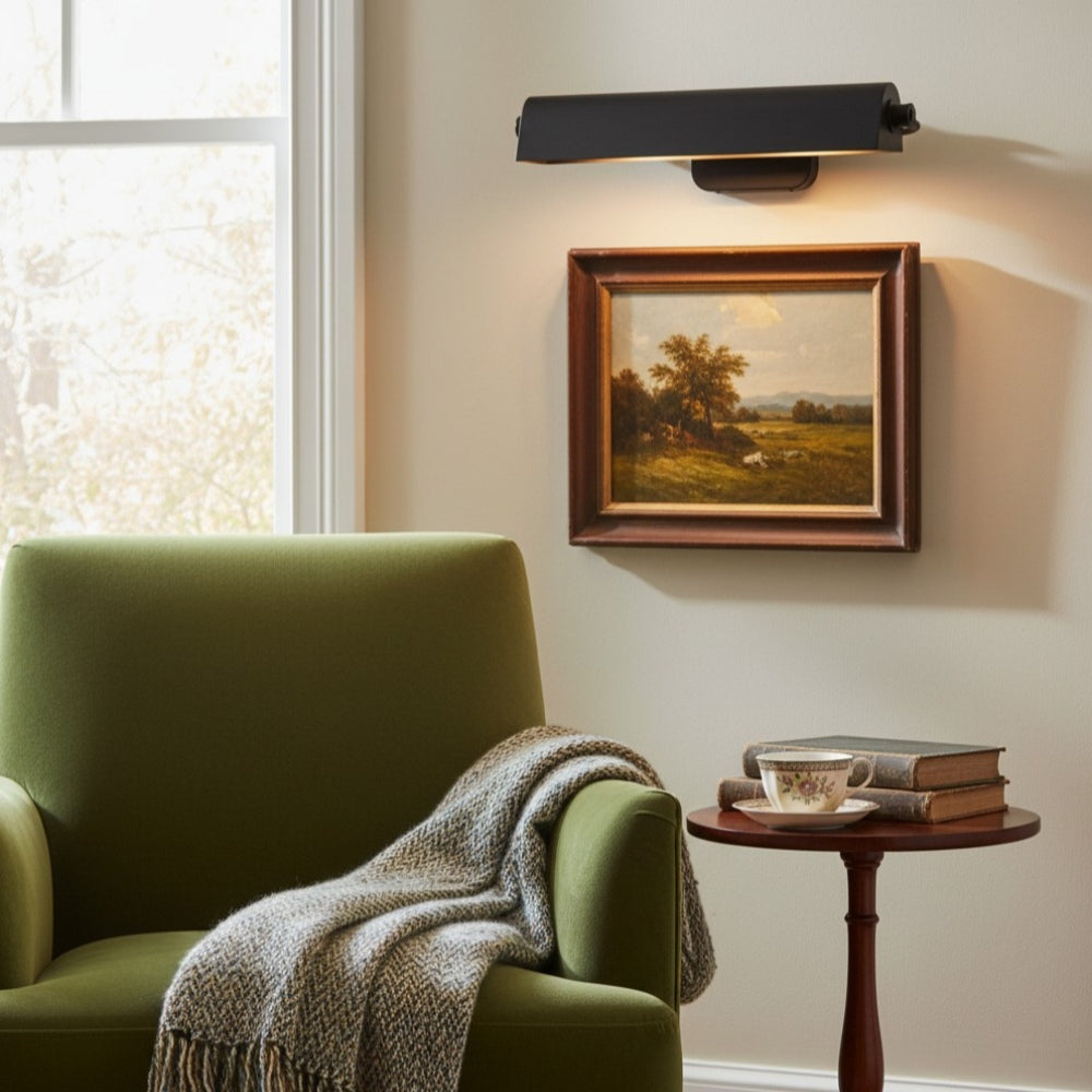 Modo Picture Light Adjustable Swing-Arm Design Classic Art Gallery Light for Wall Art