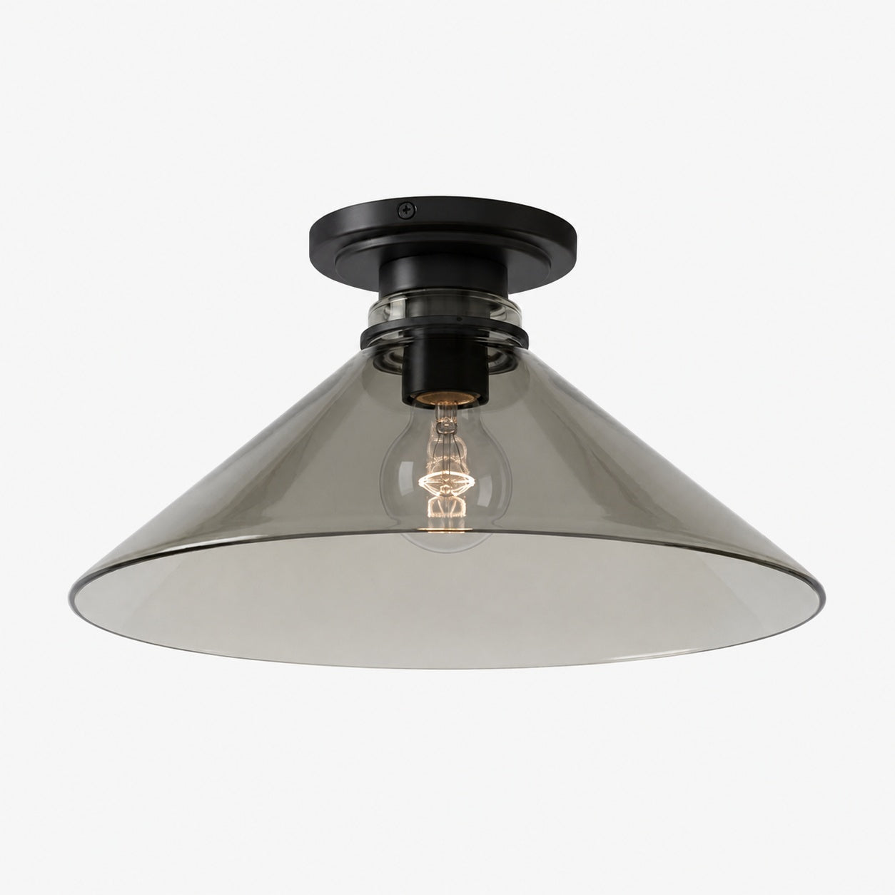 Aurenza Timeless Flush Mount Light - Farmhouse Design with Simple Elegant Charm