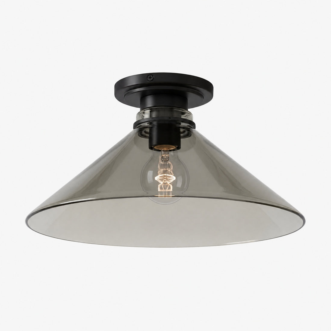 Aurenza Timeless Flush Mount Light - Farmhouse Design with Simple Elegant Charm